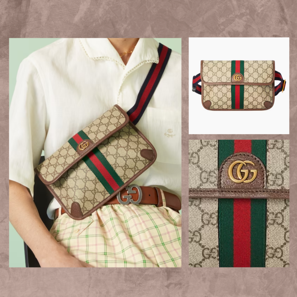Outfit for fall season - gucci belt bag